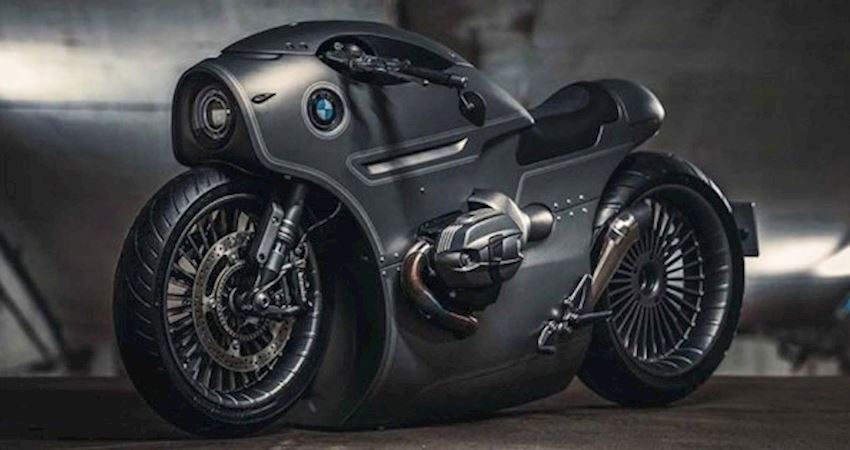 俄車廠推「BMW R nineT」全新改裝車型　「極致金屬黑」帥過頭：可以給蝙蝠俠騎