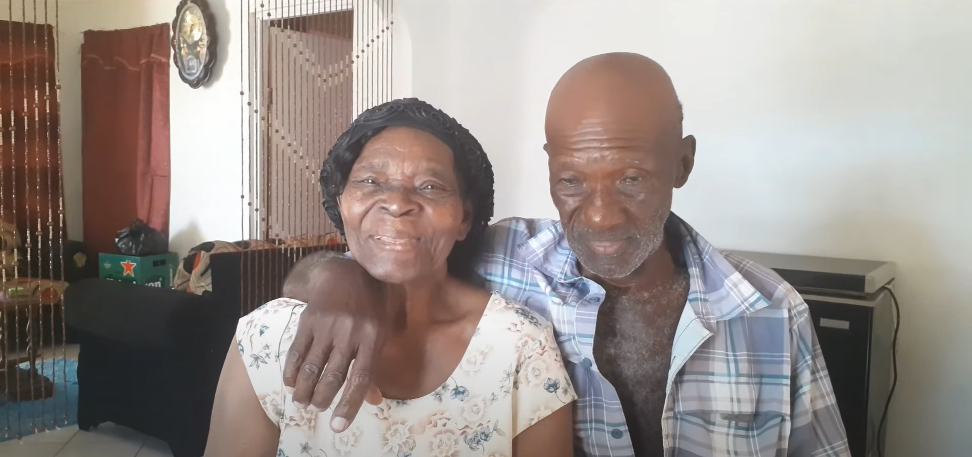 ▲▼ 91歲阿嬤嫁73歲阿公 。（圖／翻攝自YouTube／C. N. J. Jamaica）