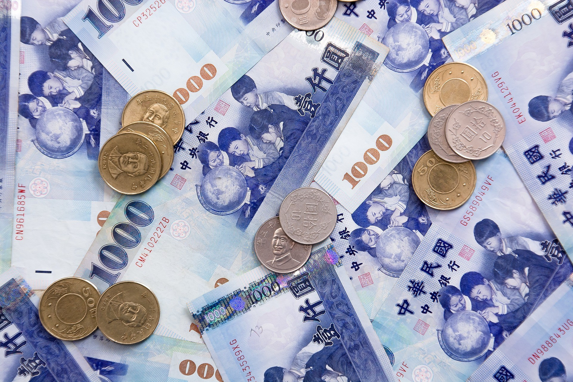 ▲新台幣，台幣，現金，鈔票，銅板，金錢，錢。（圖／pixabay）