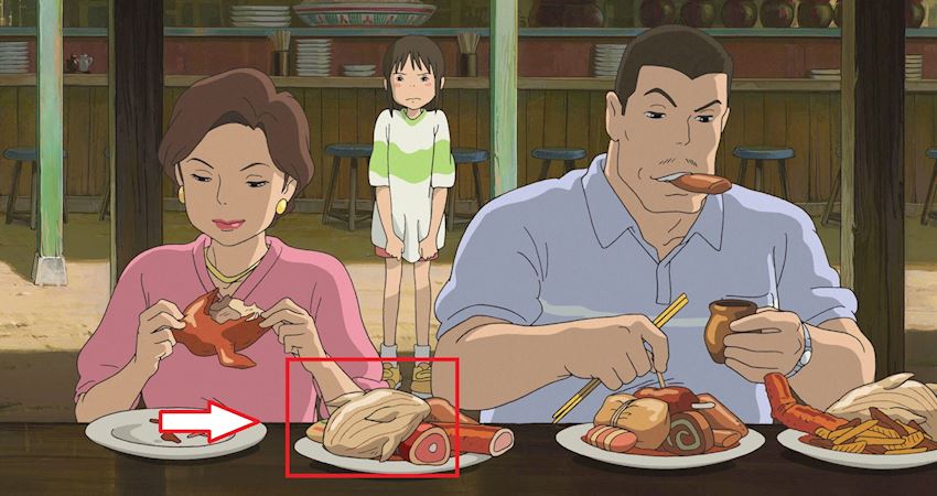 《神隱少女》不是肉圓，近20年後原畫師終於公開千尋爸媽吃的到底是啥